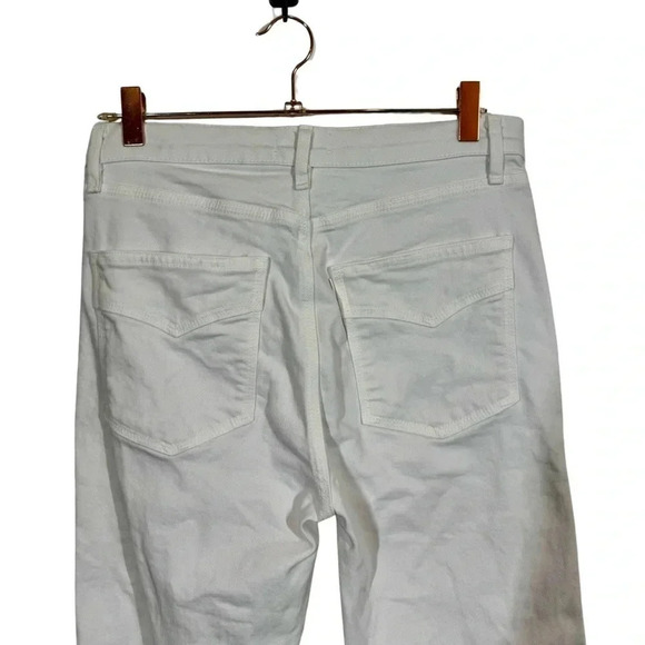 ASKK NY 70s Boot Ivory Jeans High Rise Flare - Picture 7 of 14